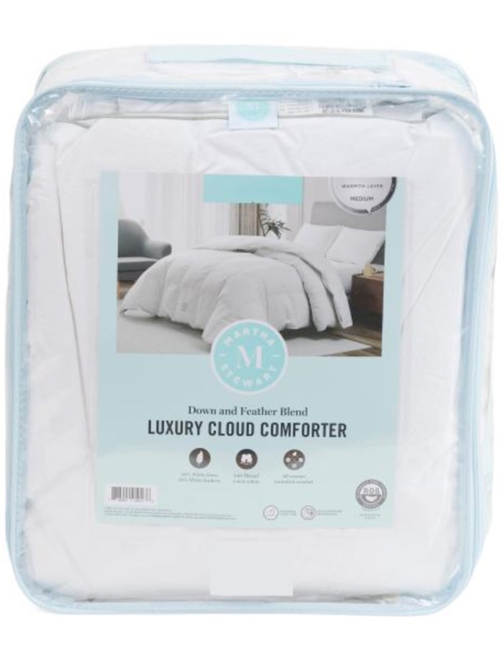 Martha Stewart White Luxury Cloud Comforter